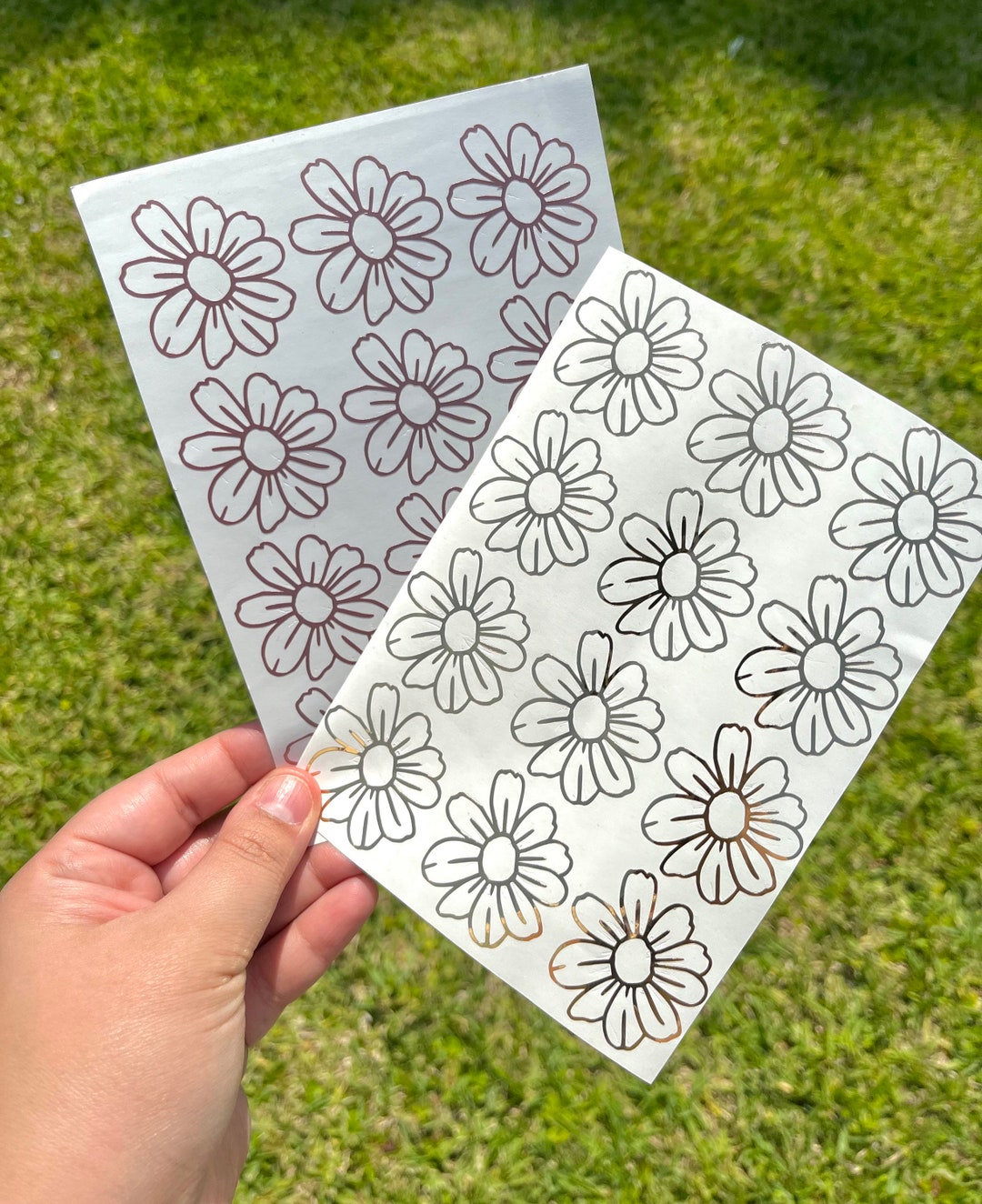 Stanley Stickers Flowers Decals Sheets Stanley Accessories Etsy