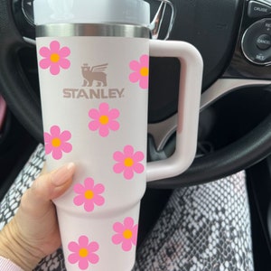 Stanley Stickers, Flowers decals sheets, Stanley Accessories, Tumbler Sticker, Water Bottle Stickers, Yeti Stickers, vinyl decals