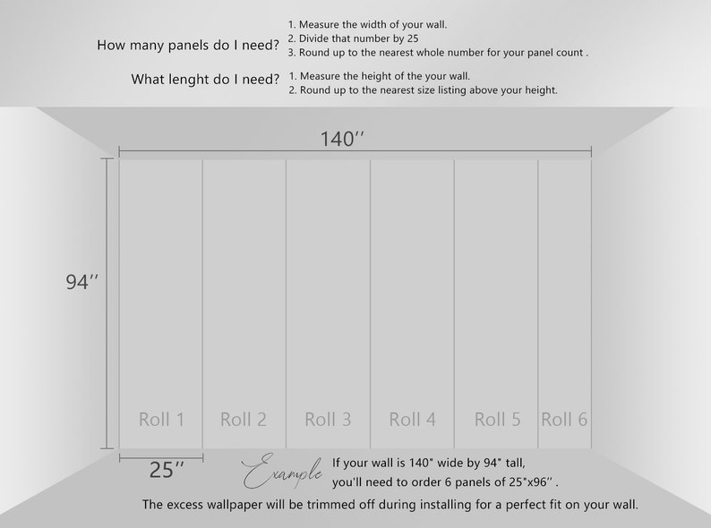 Vintage Tropical Forest, Removable Fabric Wallpaper Temporary Wallpaper