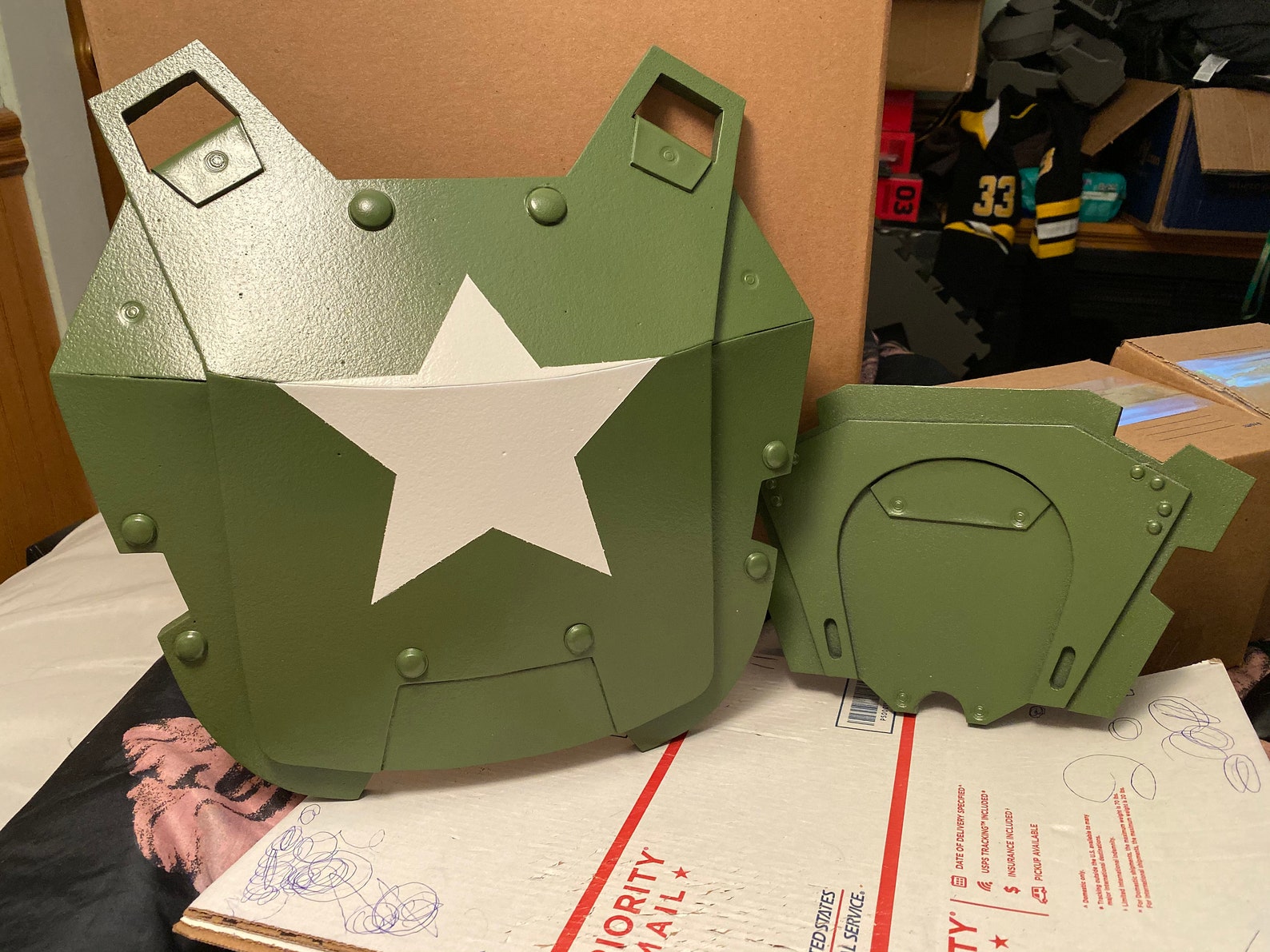 Fallout 4 Combat Armor EVA Foam Armor Cosplay Costume Chestpiece Armor