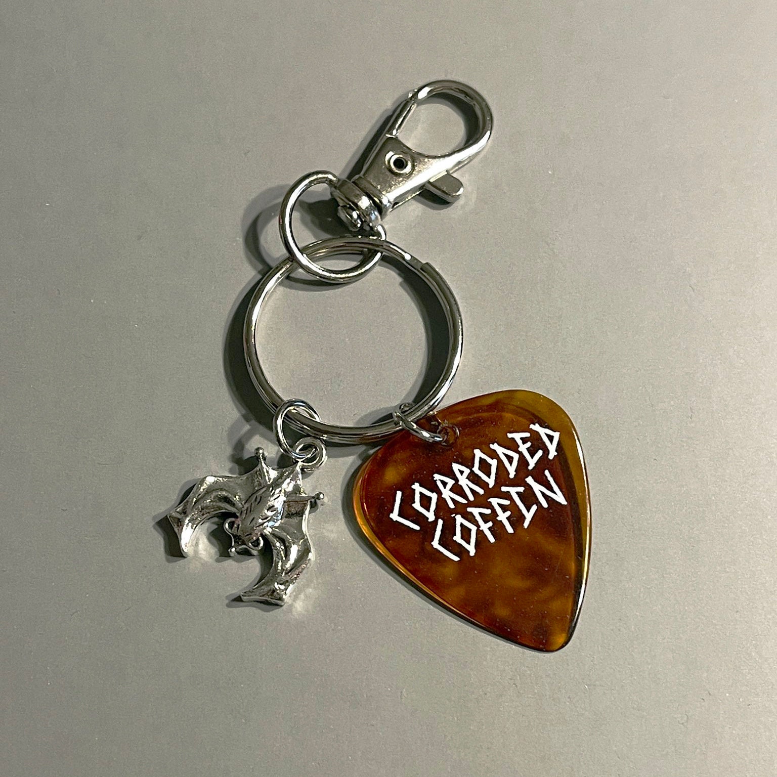 Collier Anarchie Pendentif Médiator De Guitare Punk Rock Grunge
