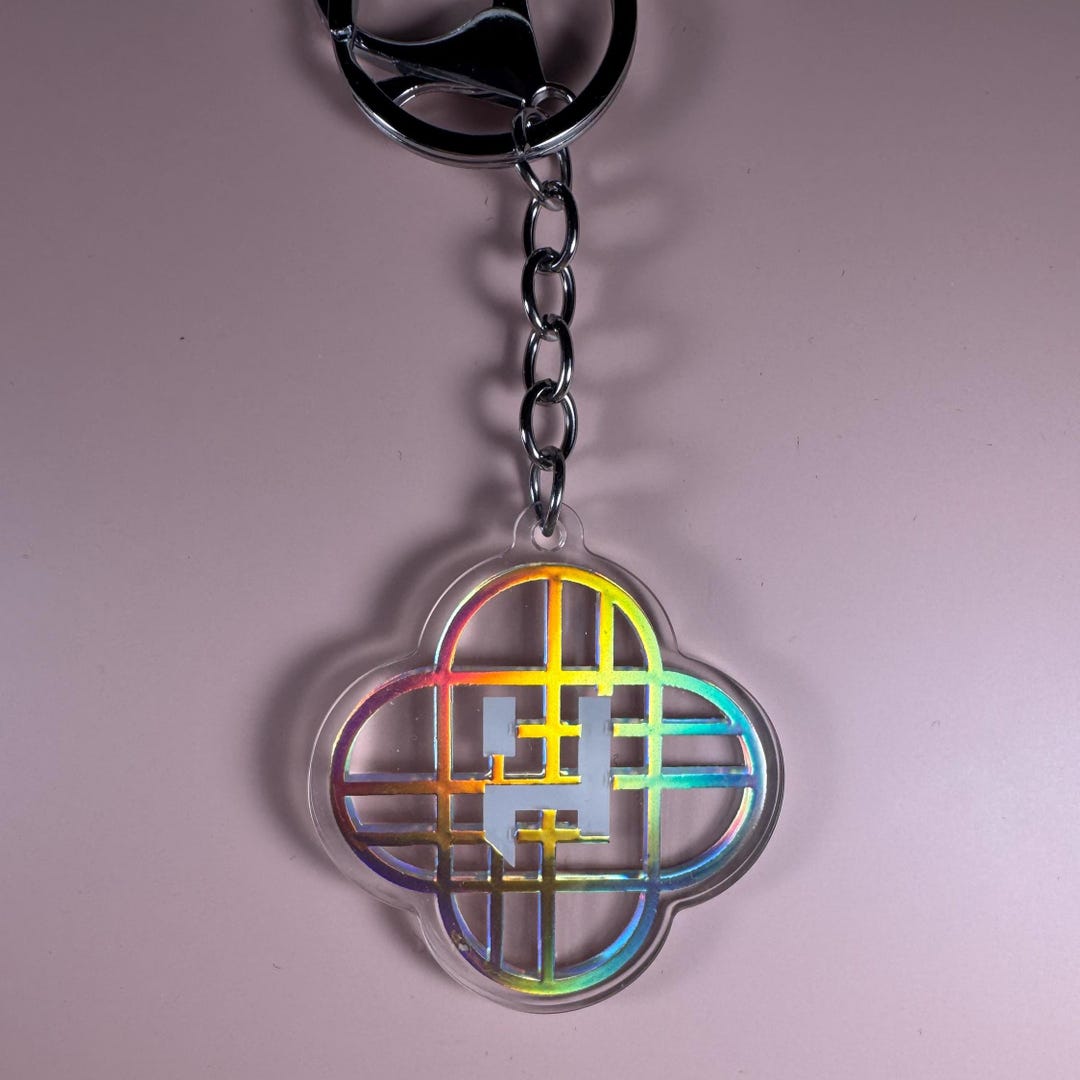 KPDH Kpop Demon HUNTR/X Huntrix Holographic Acrylic Keychain - Etsy Canada