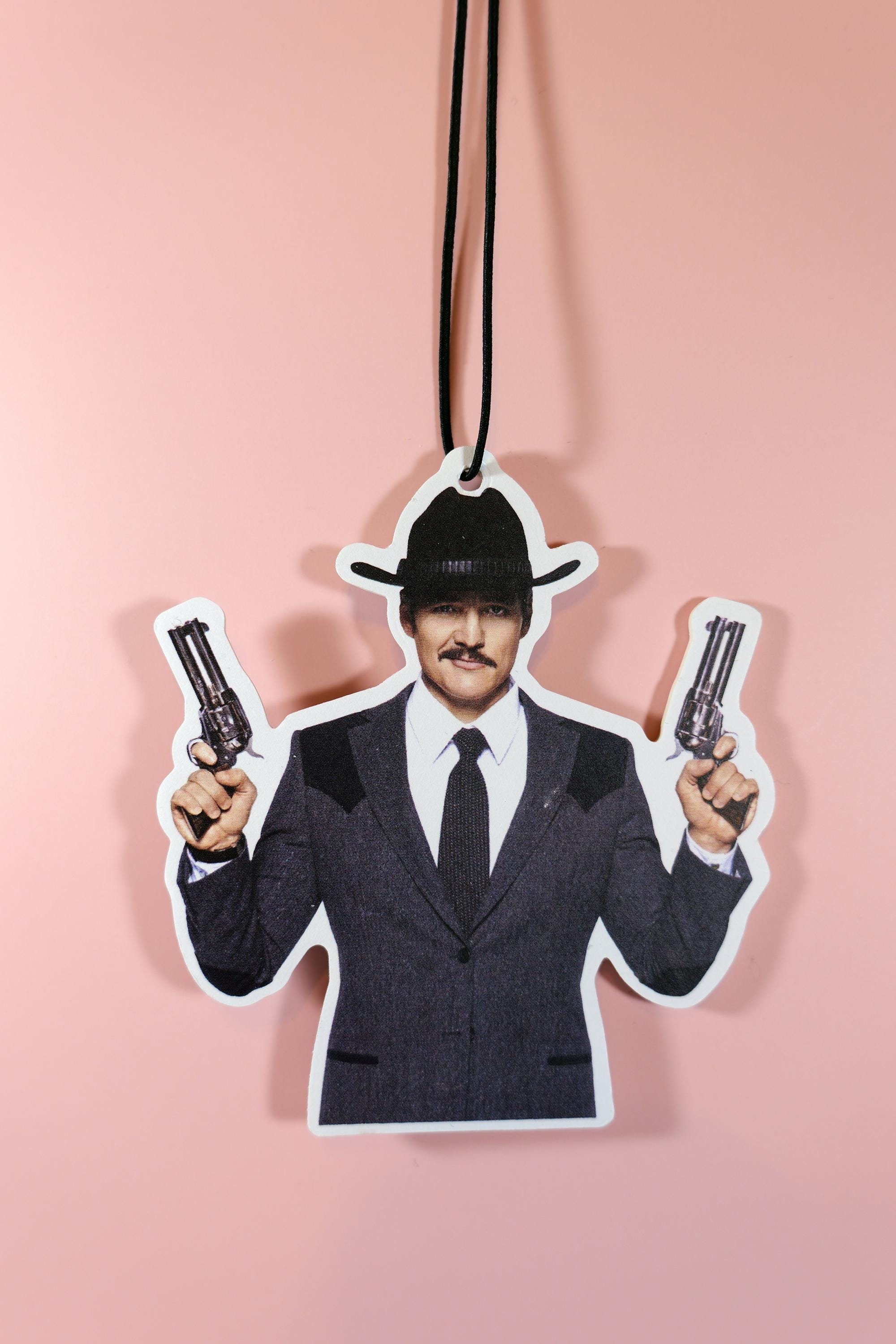Pedro Pascal Whiskey Air Freshener - New Car Scent