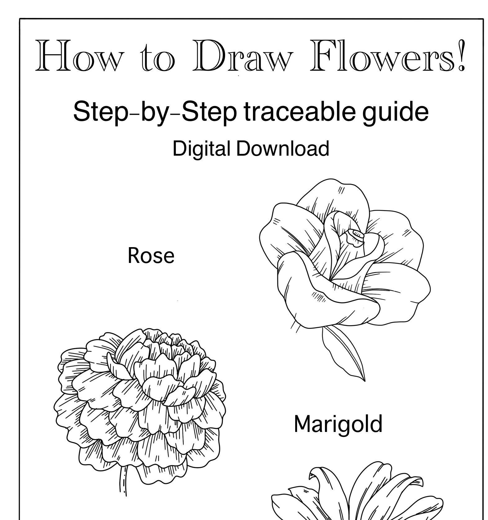 How To Draw A Flower In Javascript