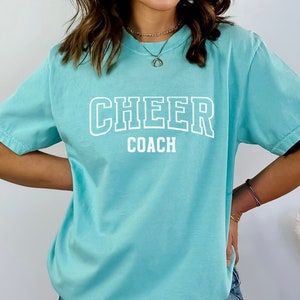 Cheer Coach Shirt for Cheer Coach Tshirt Comfort Colors Shirt Cheer Team Shirt Cheer Competition Shirt Cheer Coach T-Shirt Cheer Coach Gift