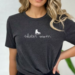 Figure Skater Mom Shirt Figure Skating Mom T-Shirt Ice Skating Mom Tshirt Ice Skating Gift Figure Skating Gift for Mom Figure Skater Shirt
