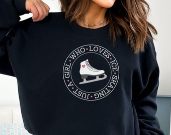 Ice Skating Sweatshirt, Figure Skating Sweatshirt, Figure Skating Gifts, Ice Skating Gifts, Figure Skater Sweatshirt, Ice Skating Sweatshirt