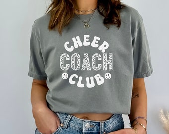Comfort Colors Shirt for Women Cheer Coach Shirt Competition Cheer Shirt for Cheer Coach Gift for Cheer Coach Tshirt for Women Cheer Shirt
