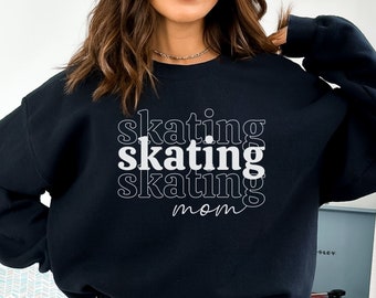 Figure Skating Mom Sweatshirt, Sports Mom Sweatshirt, Ice Skating Sweatshirt, Figure Skating Sweatshirt, Sweatshirts for Mom, Gifts for Mom