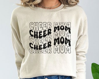 Cheer Mom Sweatshirt, Cheer Shirts for Mom, Cheer Mama Sweatshirt, Cheer Mom Gift, Cheer Sweatshirt, Cheer Sweatshirt for Women, Cheer Gifts