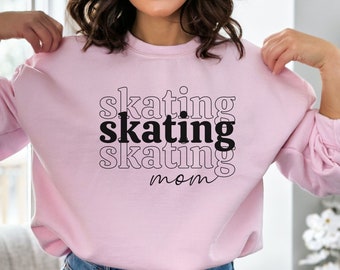 Figure Skating Mom Sweatshirt, Sports Mom Sweatshirt, Ice Skating Sweatshirt, Figure Skating Sweatshirt, Sweatshirts for Mom, Gifts for Mom
