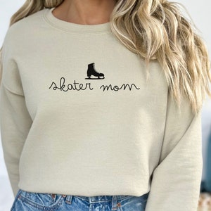 Figure Skater Mom Sweatshirt Figure Skating Mom Sweater Ice Skating Sweatshirt Figure Skating Sweatshirt Ice Skating Gift for Mom Ice Skater