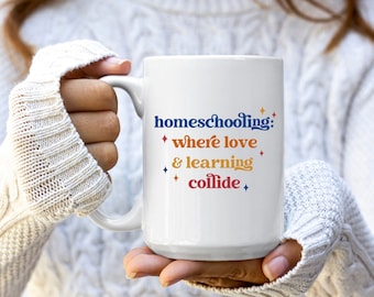 Homeschool Mug Homeschool Mom Mug Homeschool Gift Homeschool Coffee Cup Homeschool Mama Home School Mom Gift for Mom Back to School Gift