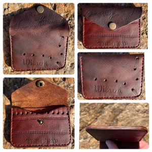 Cartera con botón a presión Wilson