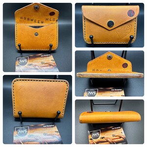 Guante Horween MLB con botón de cuero