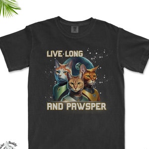 Felines Take Over the in Star Paws - Live Long and Pawsper, The Ultimate Sci-fi Adventure with Space Cats