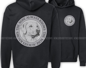 Personalized K9 Handler Scent Hoodie - Custom K-9 LEO Service Dog Gifts for Military and Police Unit - Malinois GSD Dog Dad and Mom Gift