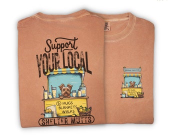 Wanneer het leven je citroenen geeft - Yorkshire Terrier: steun het shirt van je plaatselijke dierenasiel ter promotie van de redding en adoptie van Yorkie-honden