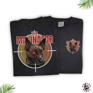 Dé rienda suelta a su moral con la camisa unisex Fur Missile: The Malinator belga Malinois - Regalo perfecto para los adiestradores de K9 y los dueños de perros - Bork