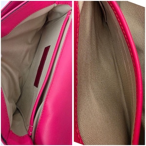 Auth Valentino Garavani Rockstud Va Va Voom Bandolera rosa neón imagen 6