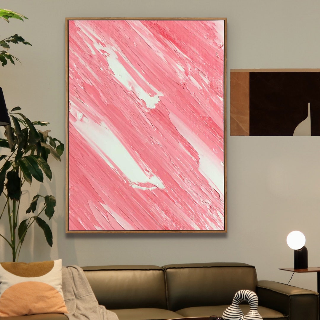 Oil Painting on Canvas Thick Painting for Living Room Abstract Etsy UK