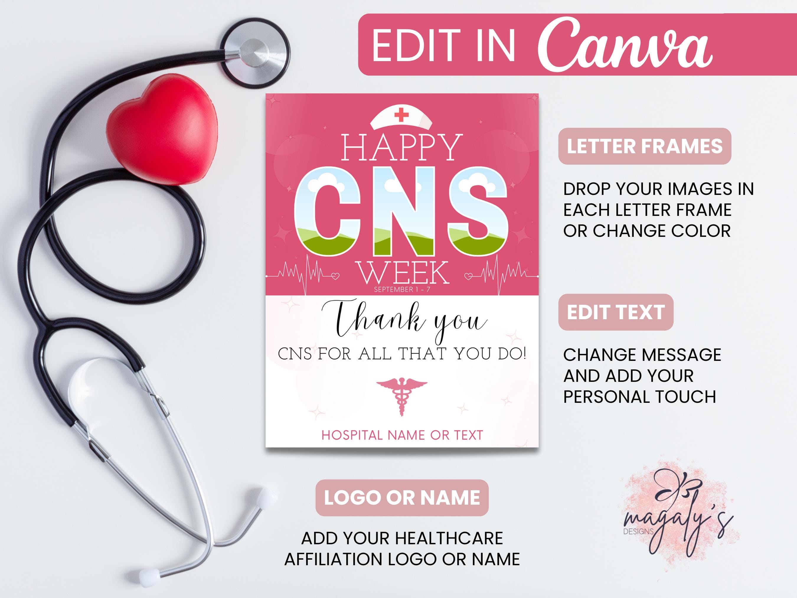 Clinical Nurse Specialist Week Flyer | Happy CNS Week | Nurse ...