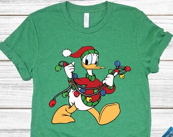 Disney Fille Donald Duck Christmas Fair Isle Sweat-Shirt 