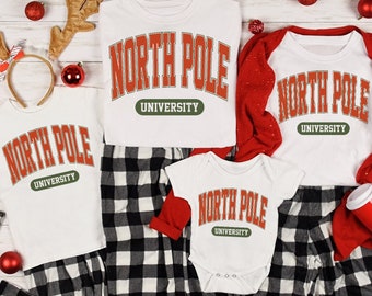 North Pole Shirt, North Pole Sweatshirt, Christmas Shirt, Christmas Gift , Sarcastic Shirt, Christmas Pajamas, Family Pajamas, Holiday Shirt