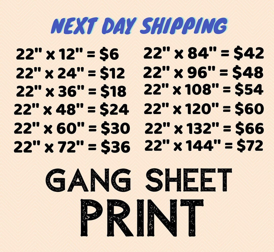 Gang Sheet Print,custom DTF Print, Custom Gang Sheet,bulk Order,ready ...