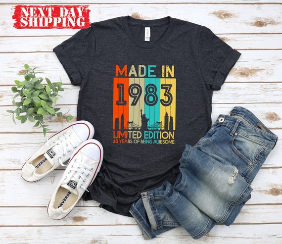 Camiseta de cumpleaños personalizada para hombre, camisas de 40 cumpleaños,  camisas de 50 cumpleaños, camisa de regalo personalizada, cumpleaños  Vintage impresionante -  México