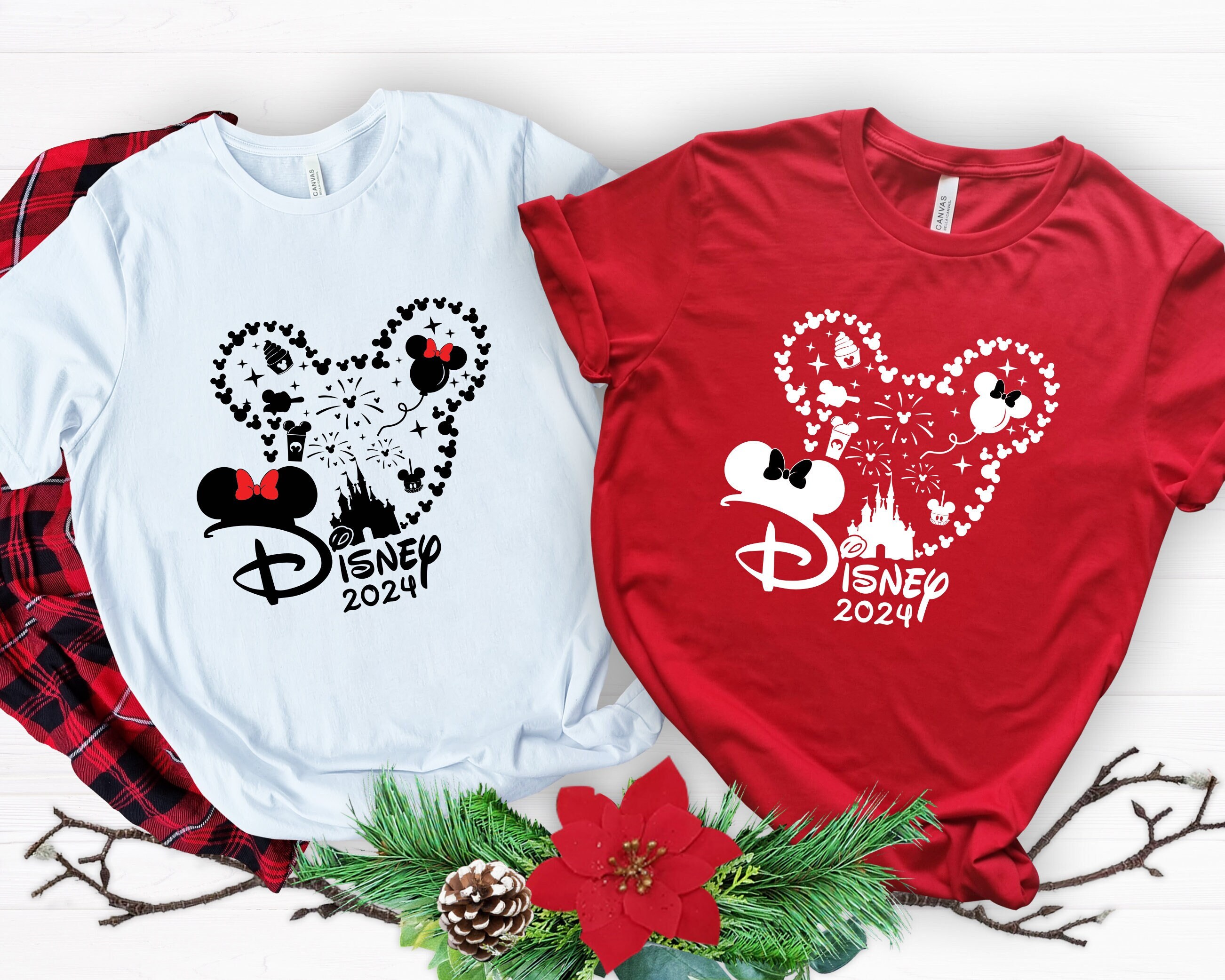 Custom Disney 2024 Shirts,Disney 2024 Family Vacation Shirt,Disney