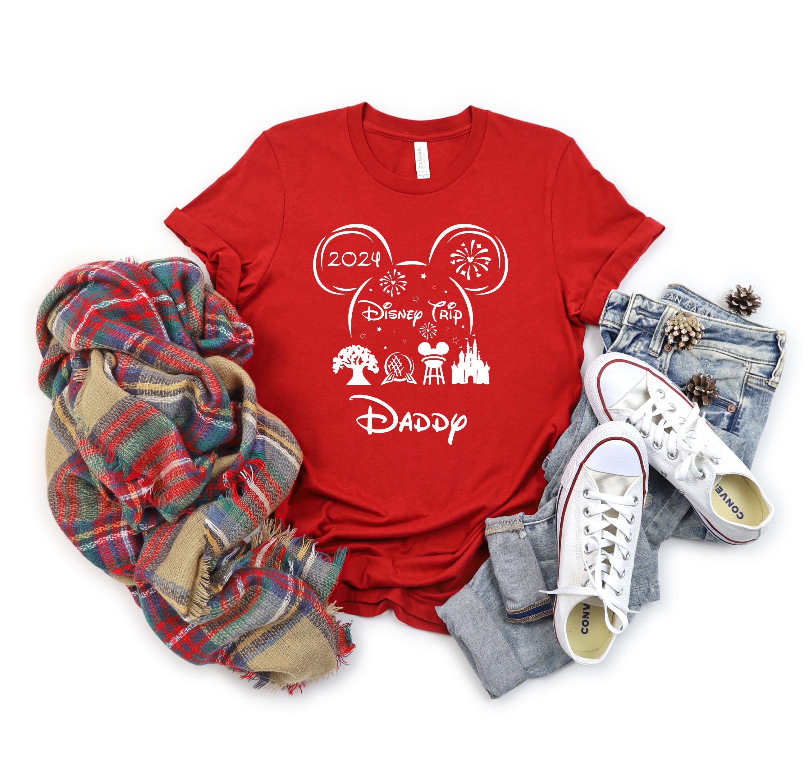Disney Trip 2024 Shirt, Custom Disney Trip Tee, Disney 2024 Shirt