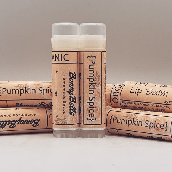 Pumpkin Spice | Pumpkin Pie homemade all natural lip balm.