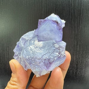 Beau cristal de fluorite YaoGangXian du Hunan, Chine, grand cube de cristal, spécimens de cristal de fluorite, pièce de collection