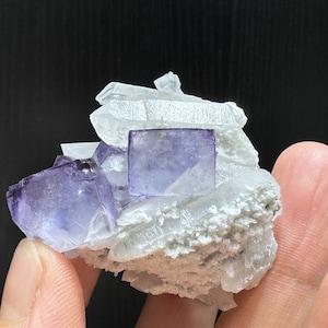 Beau cristal de fluorite YaoGangXian du Hunan, Chine, grand cube de cristal, spécimens de cristal de fluorite, pièce de collection