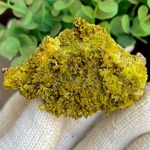 Beautiful Green Pyromorphite Crystal, Pyromorphite Mineral Specimen from Guangxi Province, China, Crystal Collection, 50g