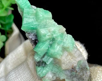 グリーンエメラルド標本～知恵と幸運の石 - Etsy 日本