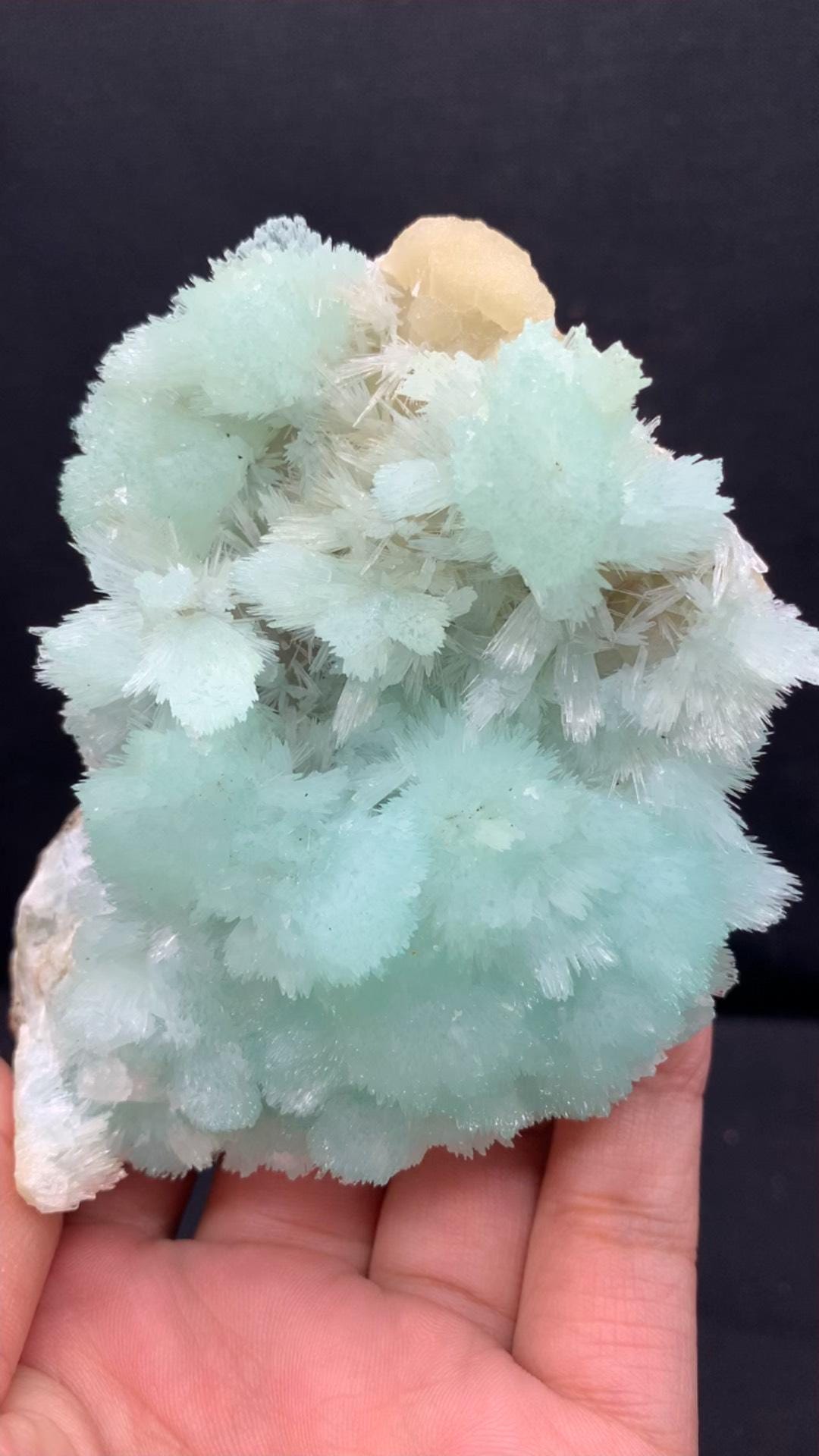 Argonite Rocks Beautiful Blue Aragonite Raw Stone, Natural Crystal From Yunnan, China ...