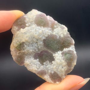 Beautiful Bi-color Cube Fluorite Crystal from Hennan, China, Purple Fluorite Mineral Specimen for Collectors