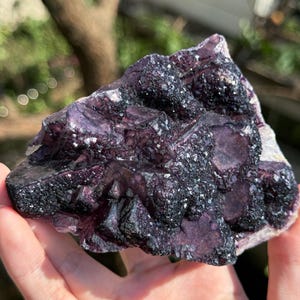 Beautiful Phantom Fluorite Crystal from Yindu Mine, Inner Mongolia, Fluorite Mineral Specimen for Collectors, Chinese Mineral