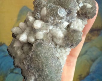 Fluorite Crystal from Inner Mongolia, China, Fluorite Candle Crystal, Fluorite Specimen for Collectors