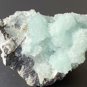 Blue Aragonite Raw Stone, Natural Crystal from Yunnan, China, Mineral Specimen, Rough Aragonite, Rock Collector Gift