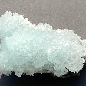 Blue Aragonite Raw Stone, Natural Crystal from Yunnan, China, Mineral Specimen, Rough Aragonite, Rock Collector Gift