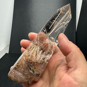 美しいスモーキークォーツフリーフォーム、透明スモーキークォーツ