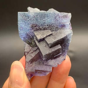 Beautiful Inner Mongolia Phantom Fluorite Crystal, Yindu Mine Fluorite Mineral Specimen for Collectors, Cube Fluorite, Chinese Mineral