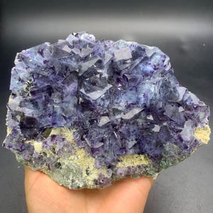 Beautiful Phantom Fluorite Crystal from Inner Mongolia, Yindu Mine, Fluorite Mineral Specimen for Collectors, Cube Fluorite, Chinese Mineral