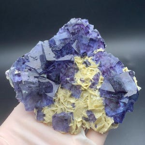 Beautiful Phantom Fluorite Crystal from Yindu Mine, Inner Mongolia, China, Fluorite Mineral Specimen for Collectors, Chinese Mineral