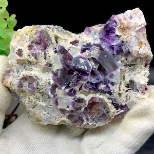 Beautiful Inner Mongolia Phantom Fluorite Crystal, Cube Yindu Mine Fluorite Mineral Specimen for Collectors, Chinese Mineral, 465g