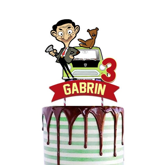 DIGITAL BEAN CAKE Topper Etsy