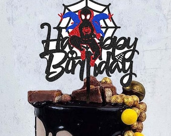 SPIDERMAN CAKE Topper